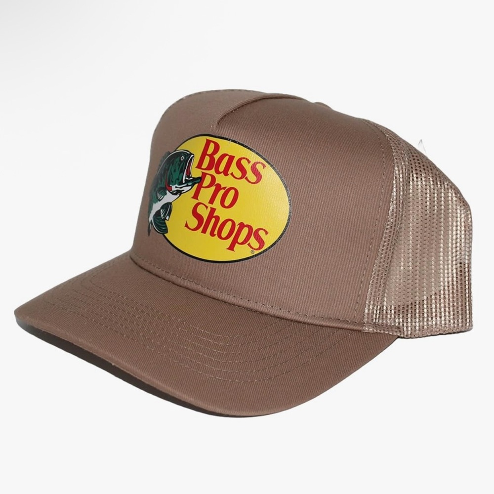 Bass Pro Shops KHAKI Trucker Hat